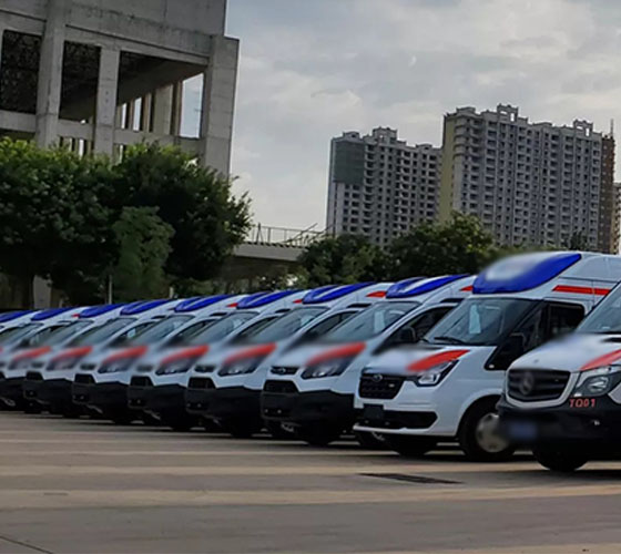 江油市服务车队展示